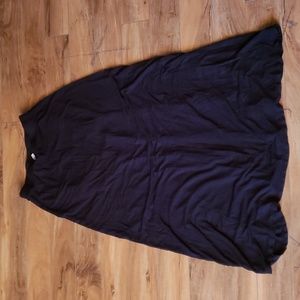 American Eagle Outfitters AE jersey maxi skirt black